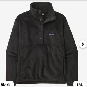 *FINAL PRICE DROP* Patagonia Black Re-Tool Half Snap Fleece Pullover